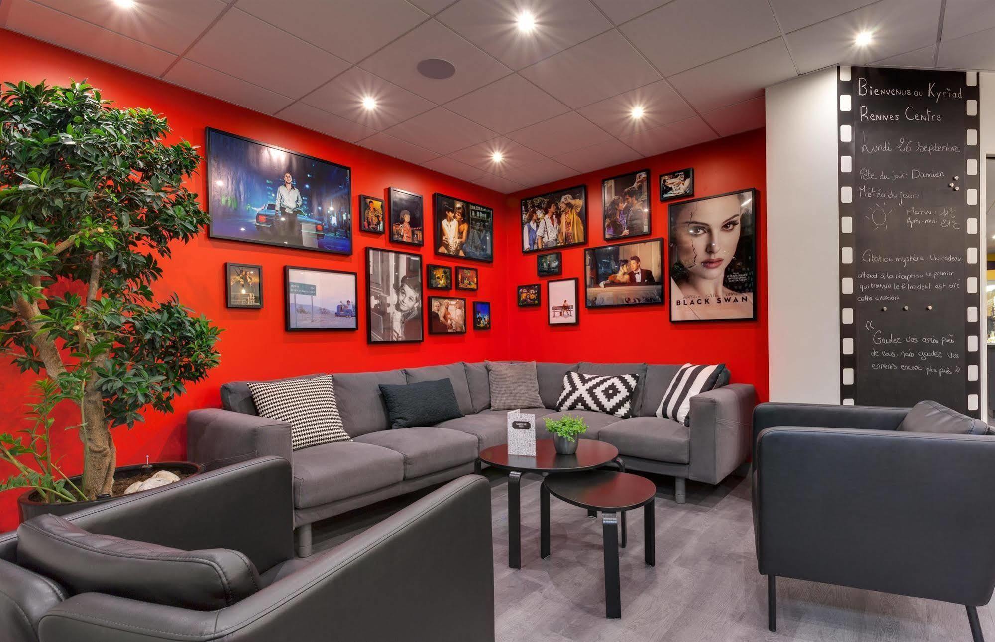Hotel Kyriad Rennes Centre Gare Bagian luar foto