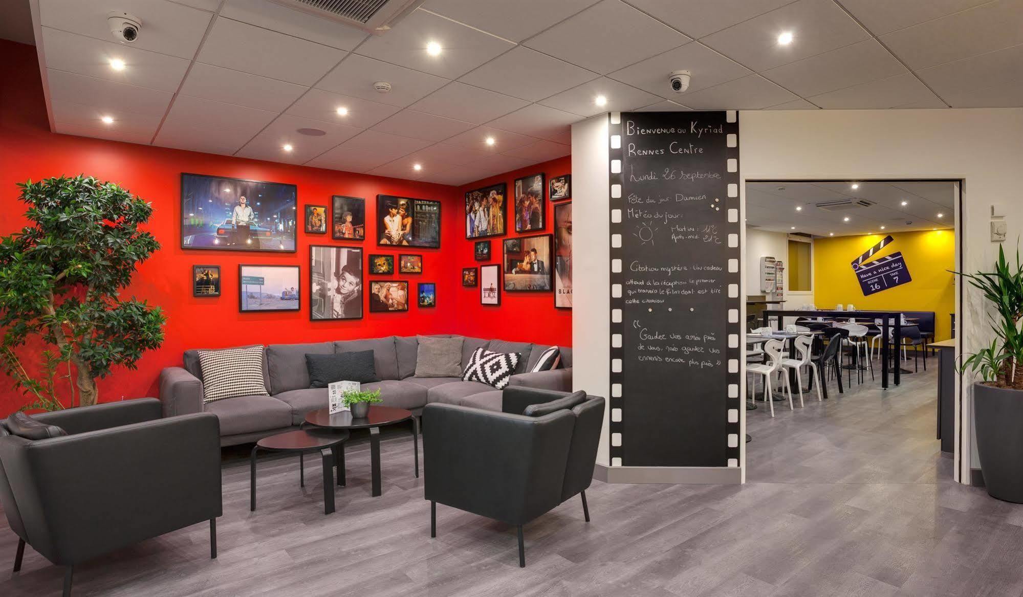 Hotel Kyriad Rennes Centre Gare Bagian luar foto
